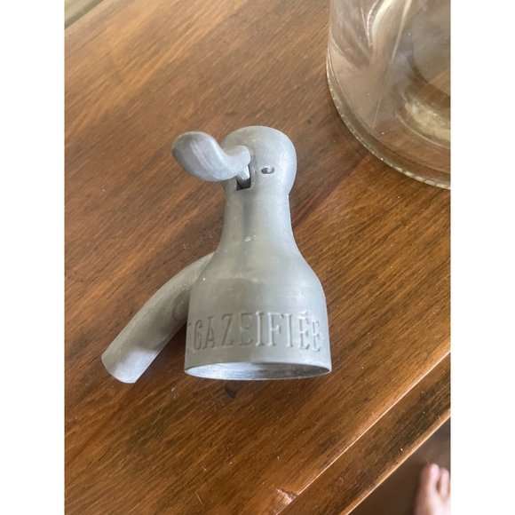 Magnolia Home By Joanna Gaines Large Clear Seltzer Bottle Vase - Picture 8 of 9